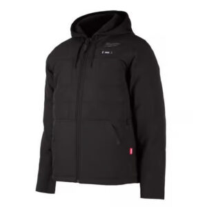 Milwaukee M12 AXIS XXL Long Sleeve Unisex Full-Zip Heated Jacket Kit Black
